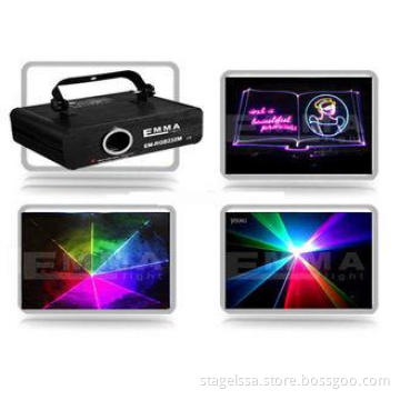1W  Full Color Laser Show System Dj Equipment Stage  / Holi